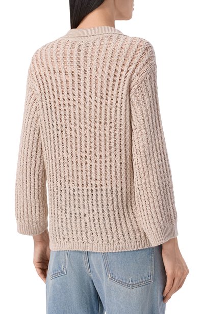 Поло изо льна и вискозы ANTONELLI FIRENZE, арт. 41770Q/40809, фото 4