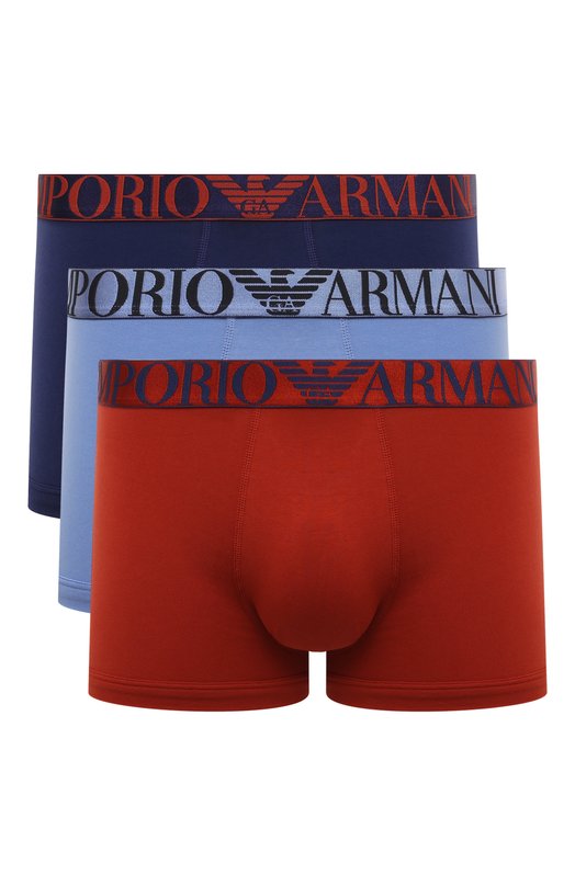 Комплект из трех боксеров Emporio Armani 111357/4F726 Разноцветный 111357/4F726
