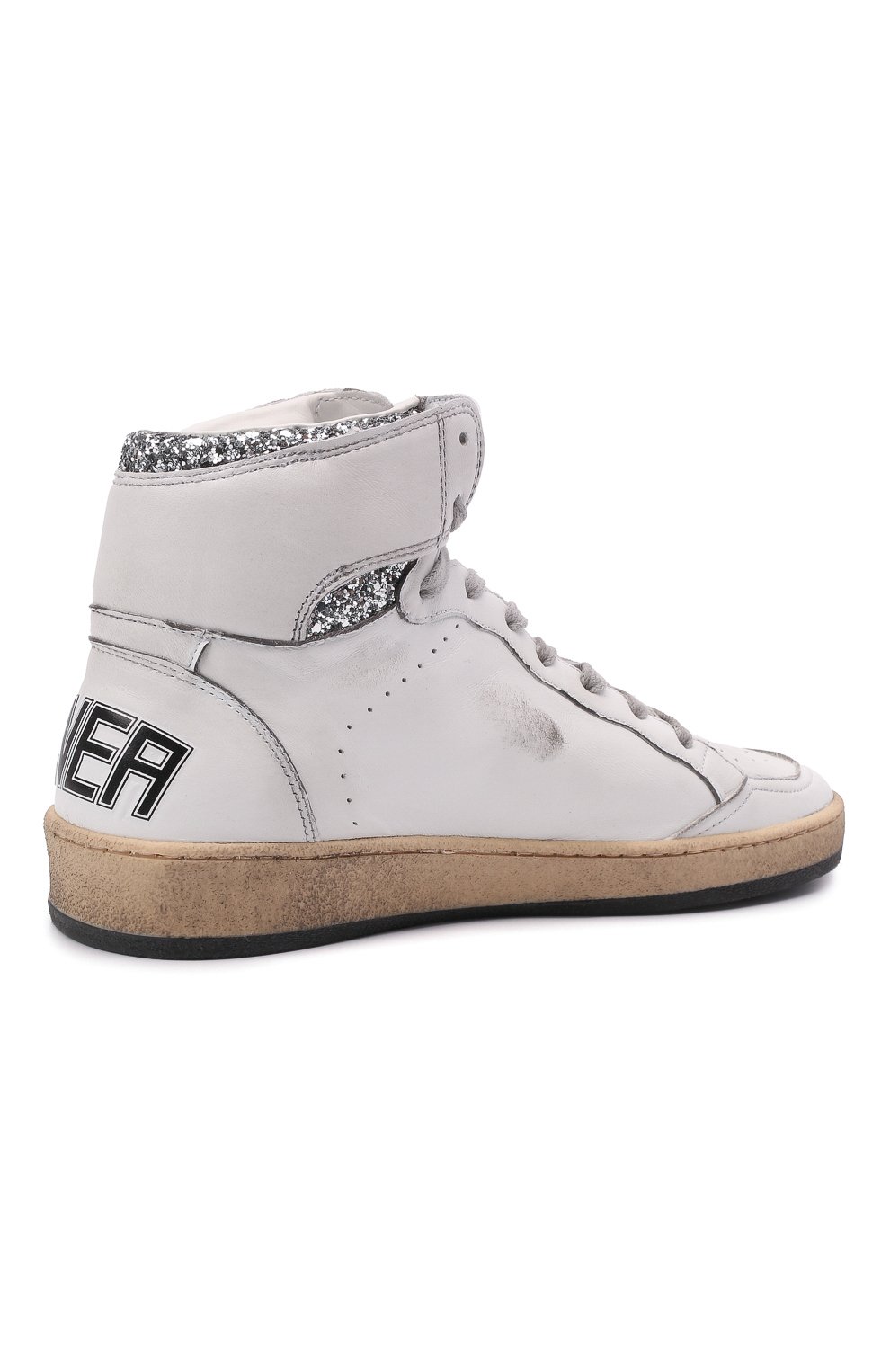 Кожаные кеды sky star GOLDEN GOOSE DELUXE BRAND, арт. GWF00230.F002192, фото 4