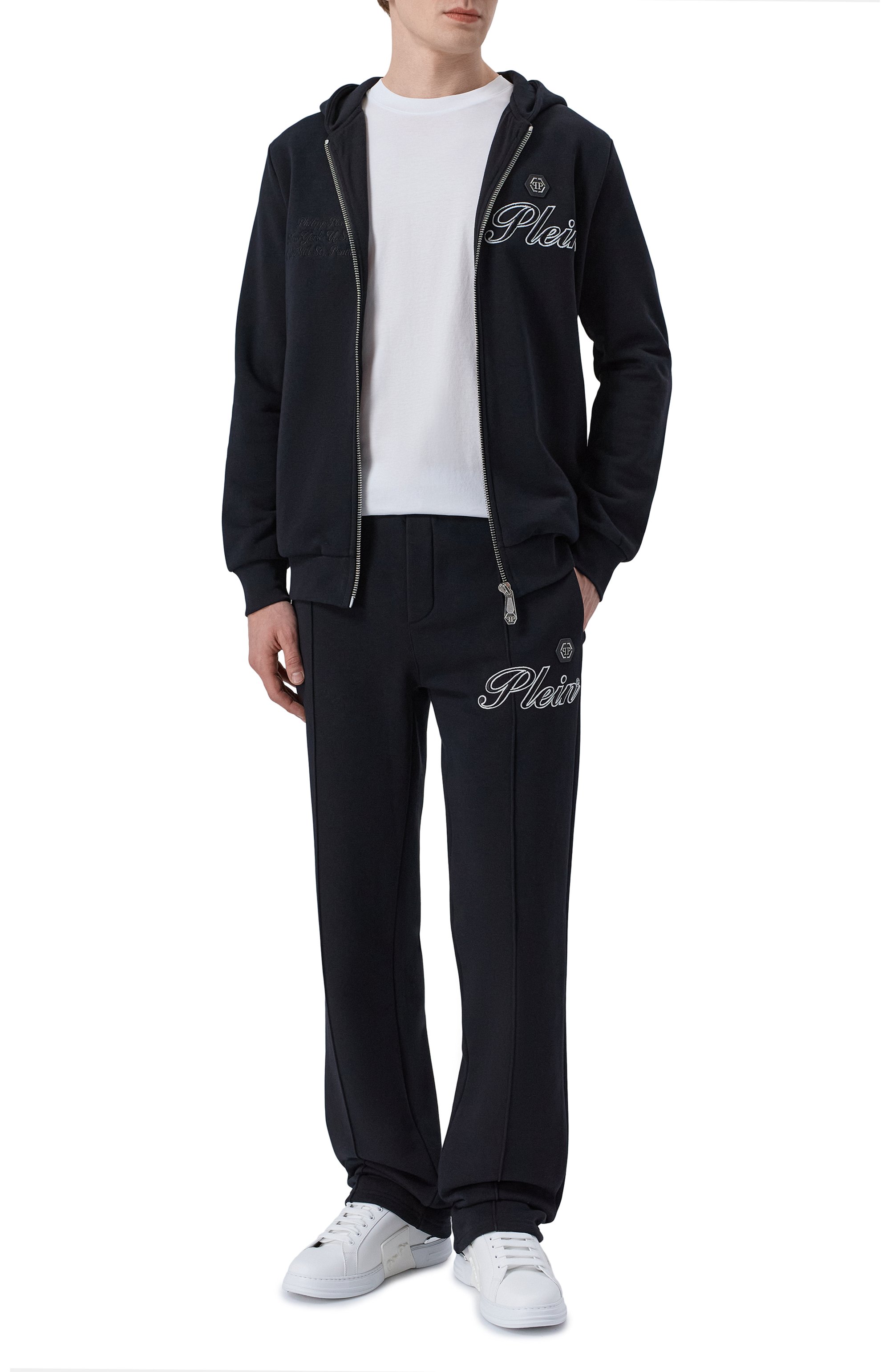 Кожаные кроссовки PHILIPP PLEIN, арт. SAFS USC0904 PLE005N, фото 2