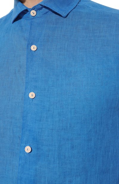 Льняная рубашка MC2 SAINT BARTH, арт. STBM/PAMPL0NA/00826D, фото 5