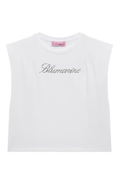 Хлопковая футболка BLUMARINE, арт. IA4157J5003, фото 1