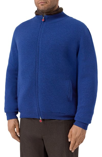 Кашемировый кардиган с подкладкой из овчины KITON, арт. UMK1489S182, фото 3