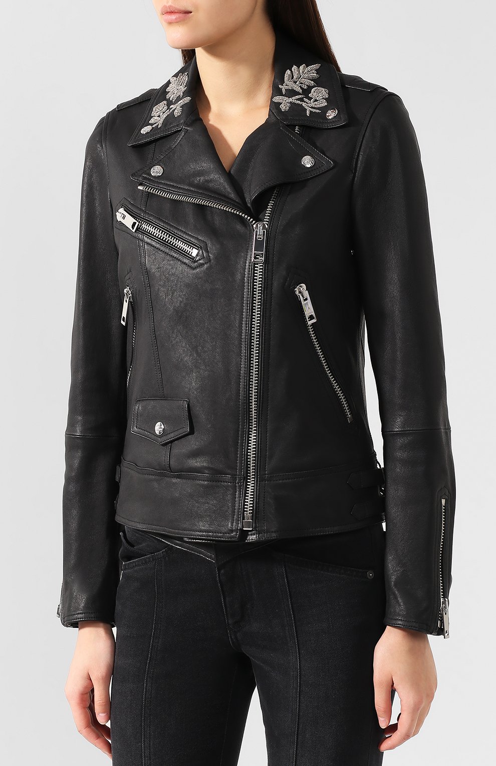 Кожаная куртка BURBERRY, арт. 8007162, фото 3