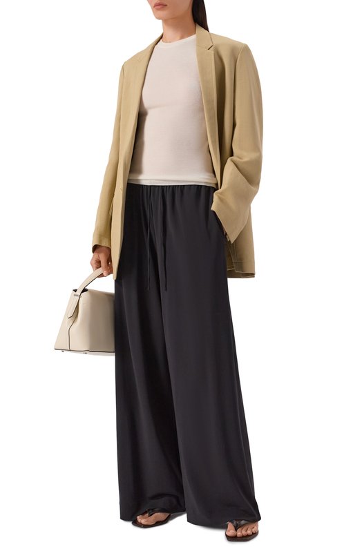 Брюки из вискозы 12 STOREEZ 136141 Чёрный  136141 Фото 2