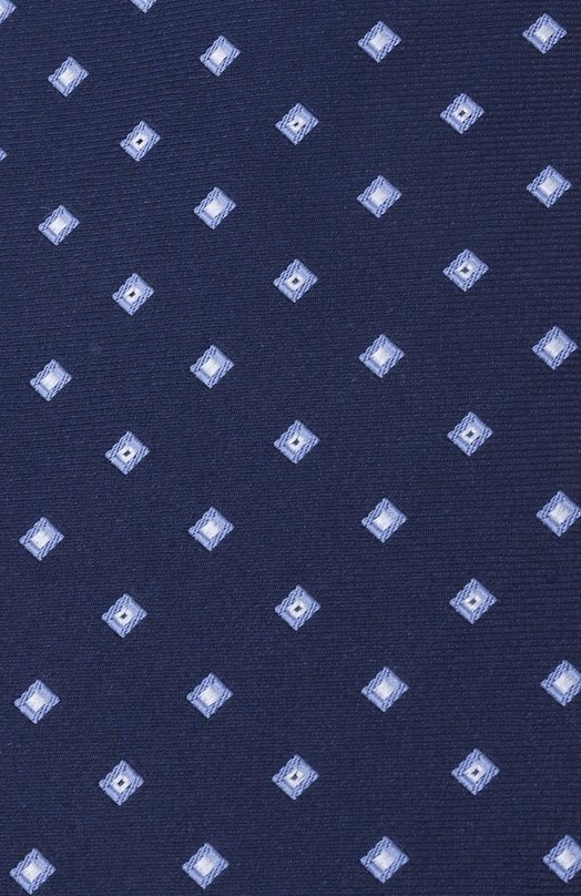 Шелковый галстук Corneliani 25U302-2520309 Синий  25U302-2520309 Фото 4