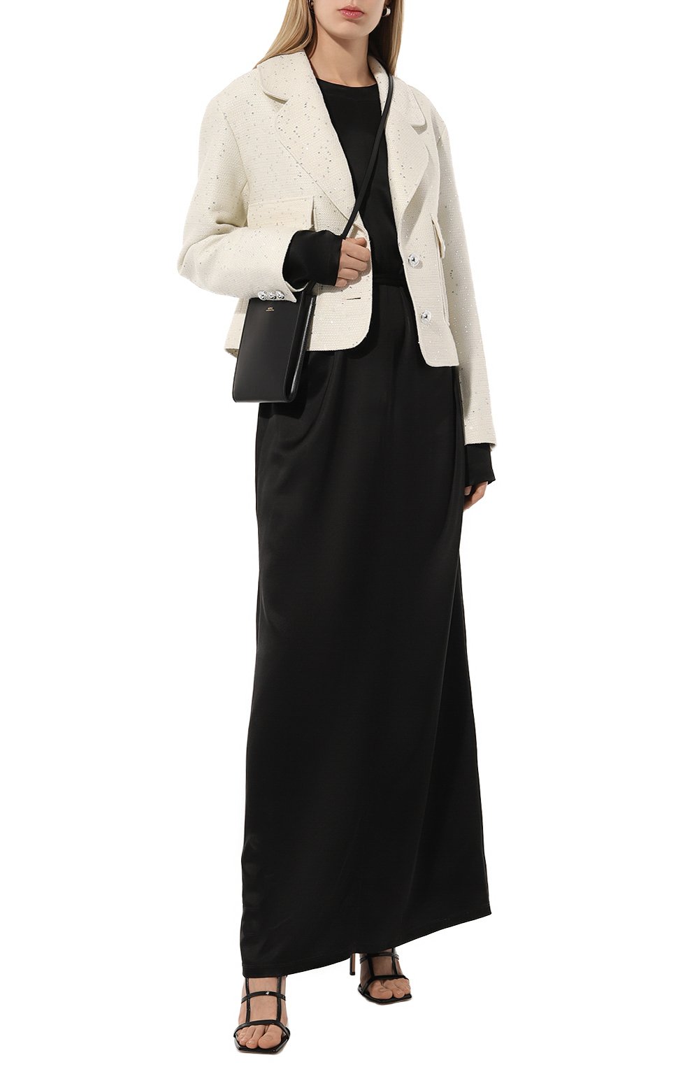 Твидовый жакет с отделкой пайетками SEVEN LAB, арт. SJT.42.103.473, фото 2