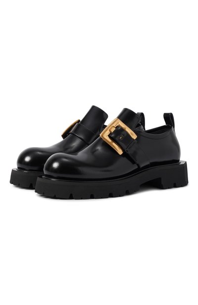 Женские кожаные лоферы anthem BALMAIN, арт. HN1U0280/LSPZ