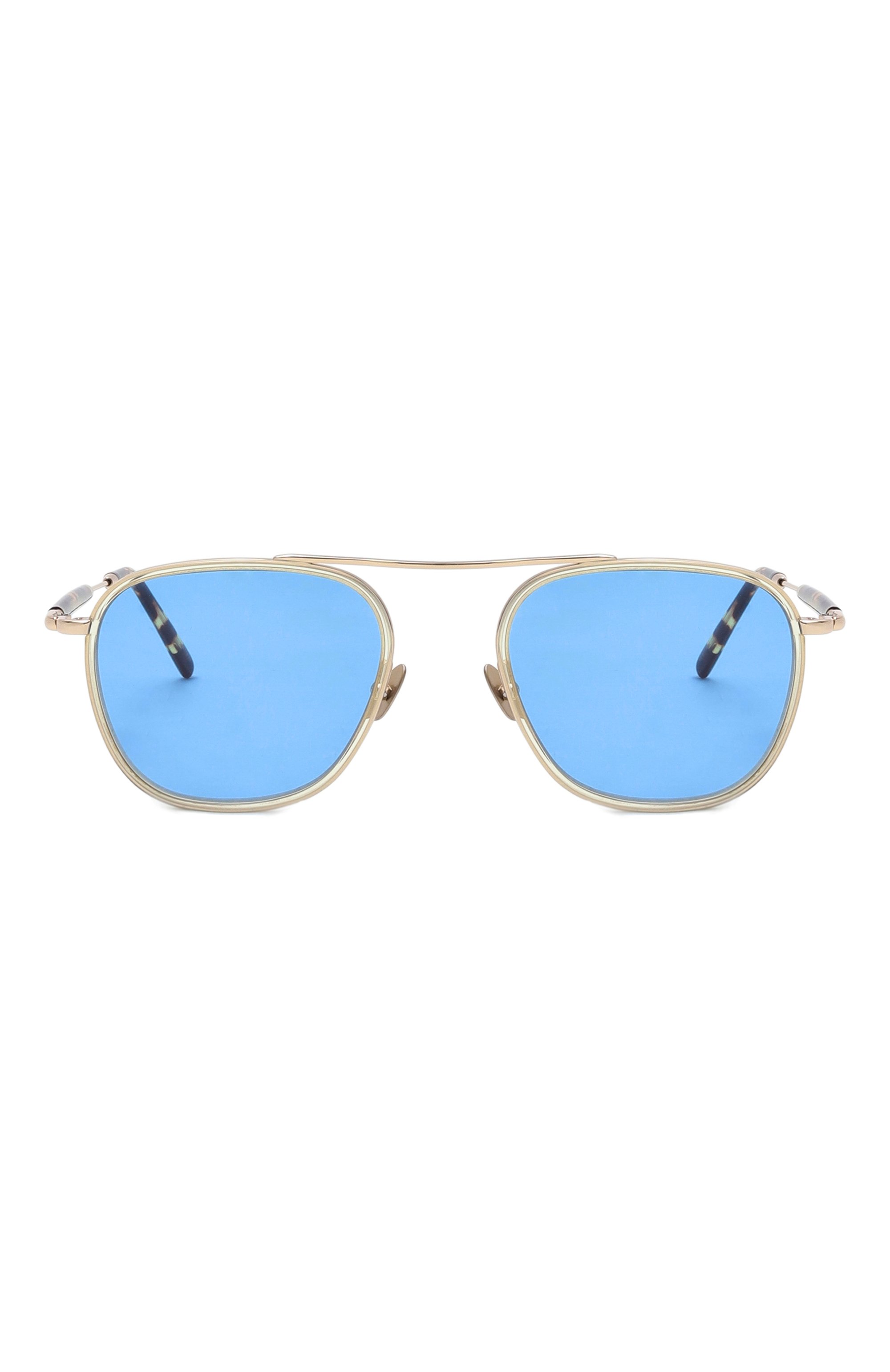 Солнцезащитные очки MOSCOT, арт. FANAGLE SUN CITR0N/T0RT0ISE/G0LD/CELEBRITY BLUE, фото 4