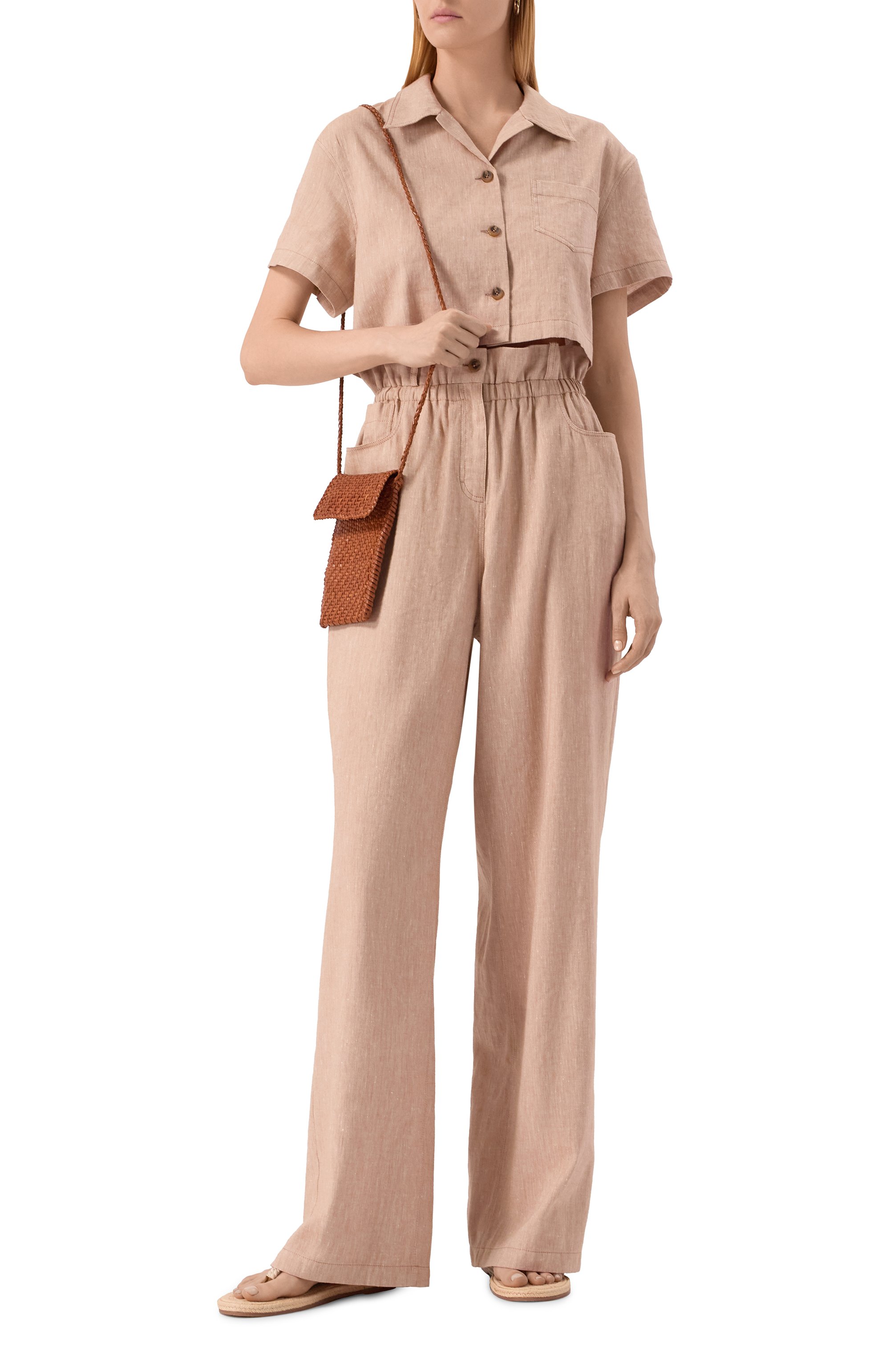 Льняная рубашка EDOMO, арт. B003006SS25, фото 2