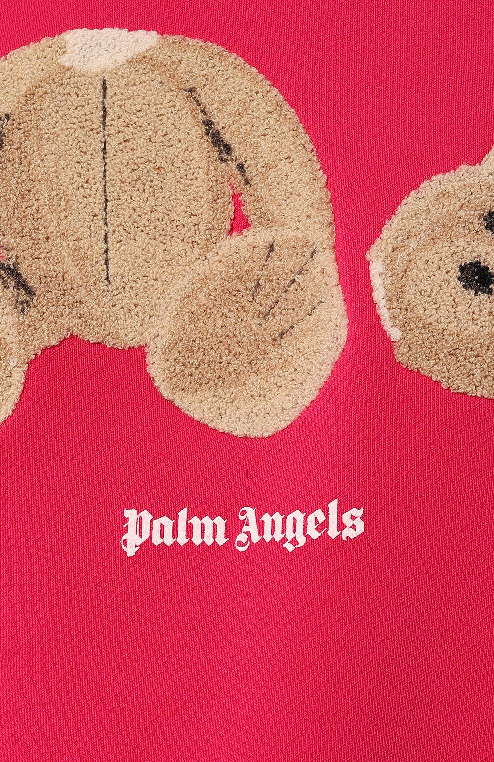 Хлопковый свитшот PALM ANGELS розового цвета по цене 86350 руб., арт. PWBA017F22FLE0013260, фото 5 Хлопковый свитшот PALM ANGELS, арт. PWBA017F22FLE0013260, фото 5