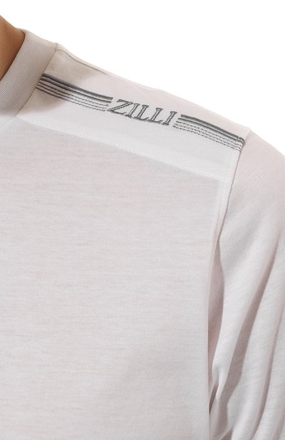 Хлопковая футболка ZILLI, арт. TSR001M0110VFST00, фото 5
