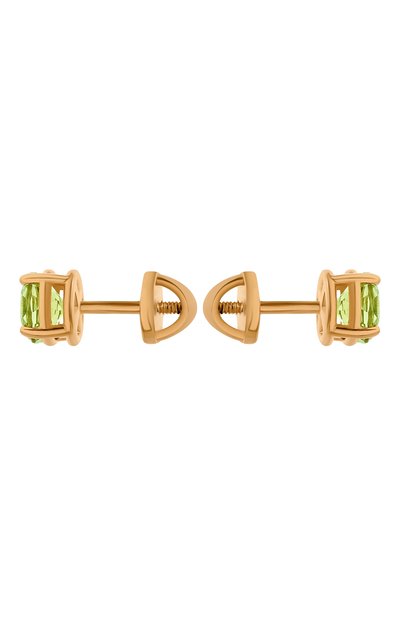 Серьги-пусеты cartoon baby с хризолитом MOONKA, арт. cr-bb-er-hr, фото 3