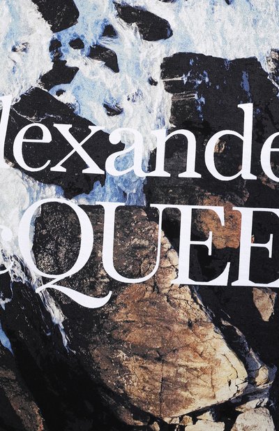 Хлопковая футболка ALEXANDER MCQUEEN, арт. 634192/QZABY, фото 5