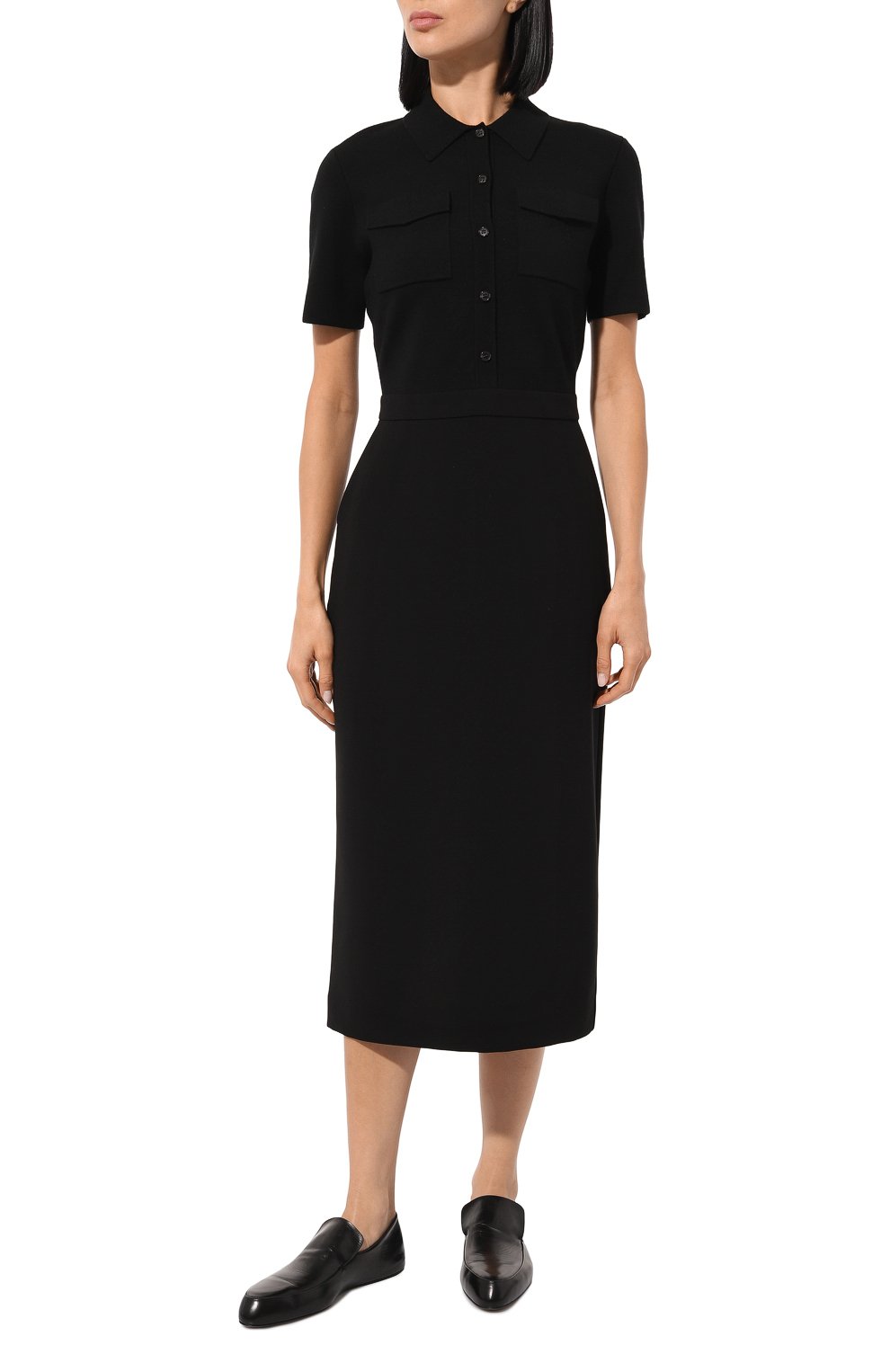 Шерстяное платье THEORY, арт. 00709626, фото 3