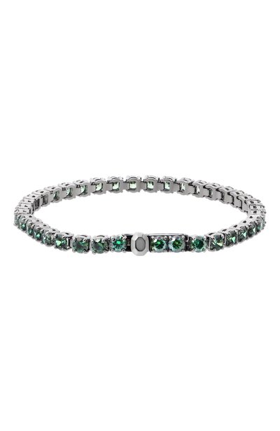 Браслет matrix tennis SWAROVSKI зеленого цвета по цене 29950 руб., арт. 5743447, фото 3 Браслет matrix tennis SWAROVSKI, арт. 5743447, фото 3