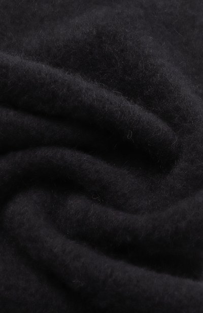 Шерстяной шарф LANVIN черного цвета по цене 29950 руб., арт. 710003814, фото 3 Шерстяной шарф LANVIN, арт. 710003814, фото 3