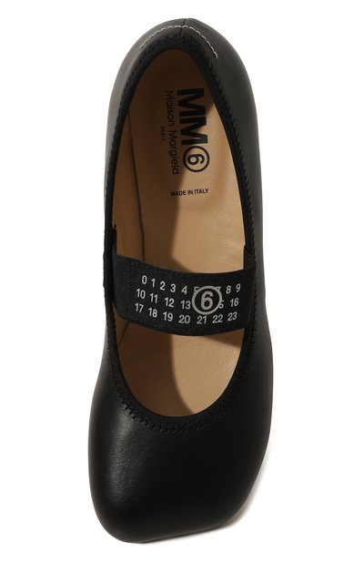 Кожаные балетки MM6, арт. 78104/VAR1/36-40, фото 4