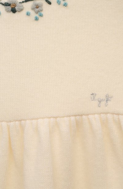 Шерстяное платье IL GUFO, арт. A24VT104EM220/6M-9M, фото 3