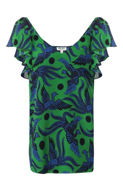 Женский шелковый топ KENZO, арт. 2T0131525