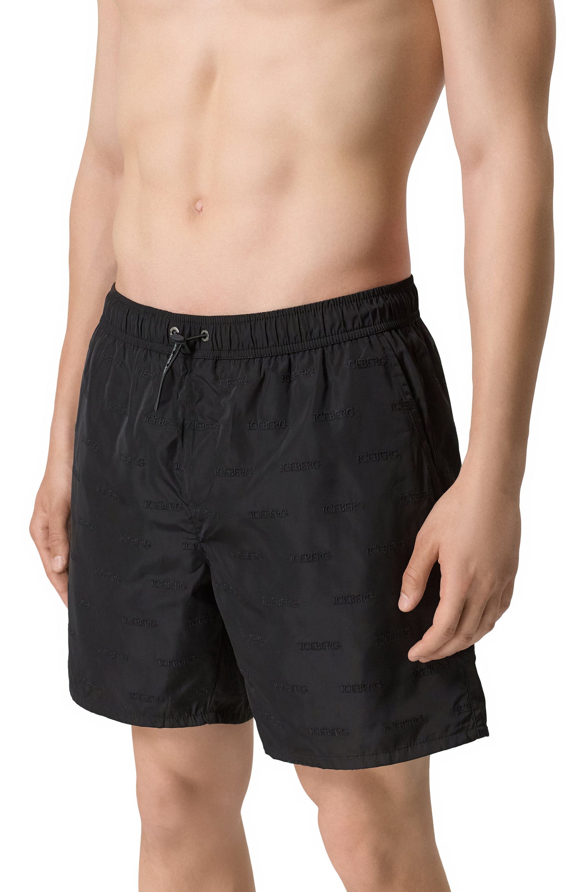 Плавки-шорты ICEBERG черного цвета по цене 8840 руб., арт. ICE25MBM14, фото 2 Плавки-шорты ICEBERG, арт. ICE25MBM14, фото 2