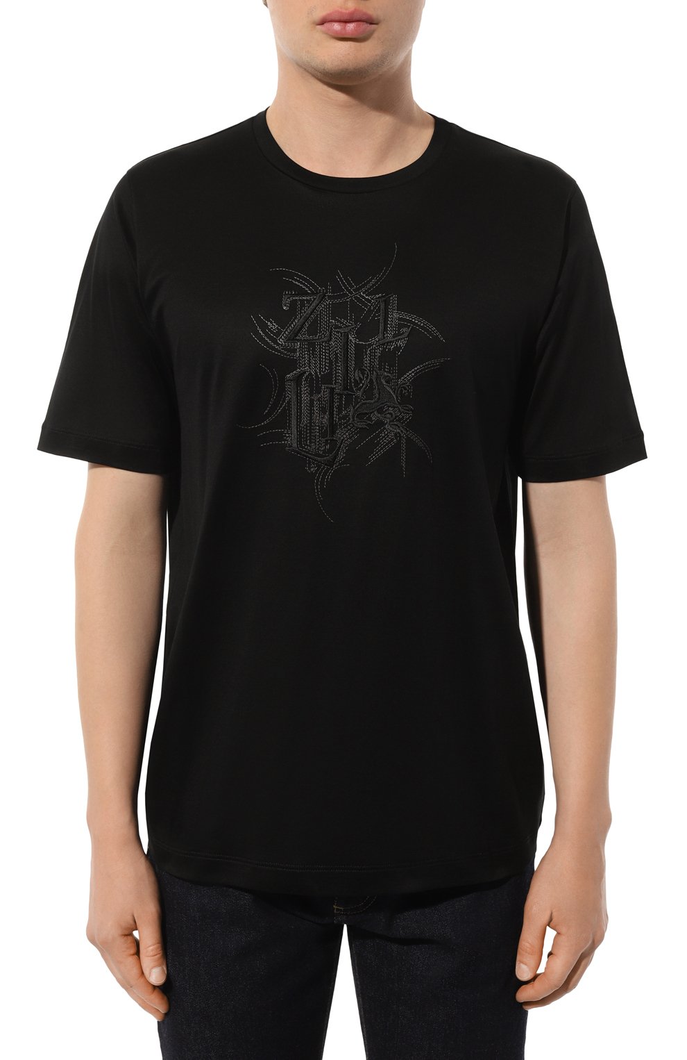 Хлопковая футболка ZILLI, арт. TSR001M0110VFW000, фото 3