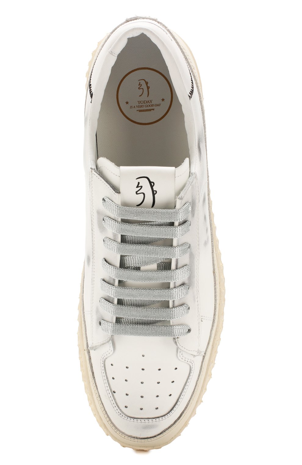 Кожаные кеды PRIMABASE, арт. 39428 021, фото 5