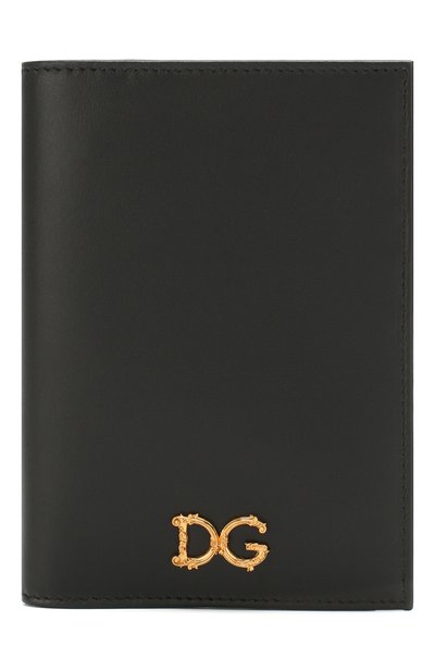 Кожаная обложка для паспорта DOLCE & GABBANA, арт. BI2215/AX121, фото 1