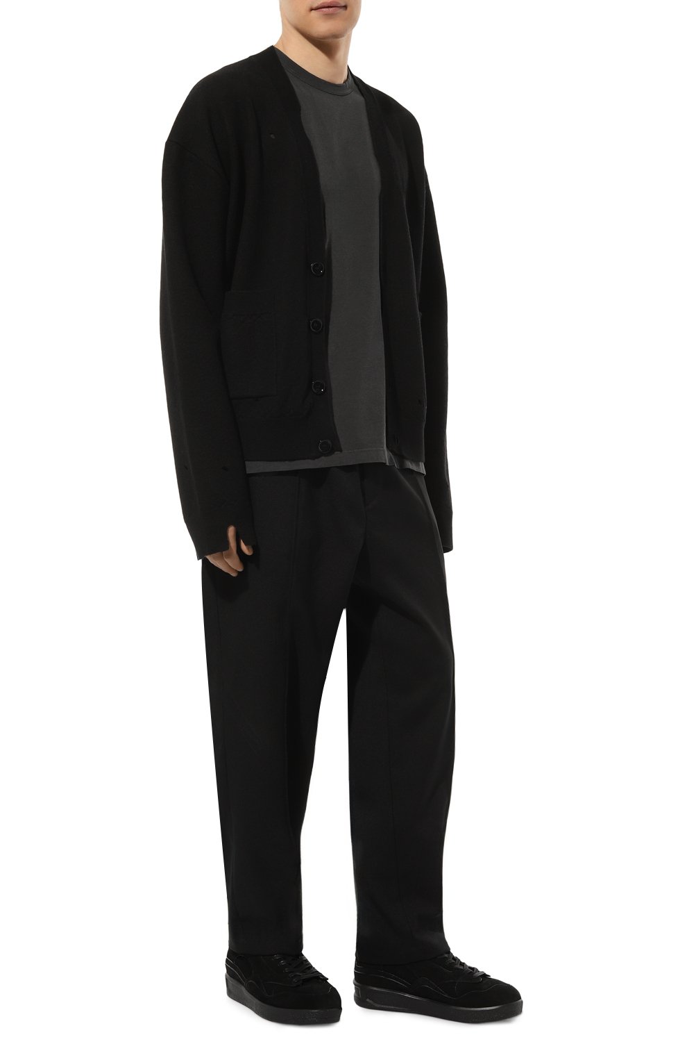 Замшевые кеды JIL SANDER, арт. J32WS0016/P4765, фото 2