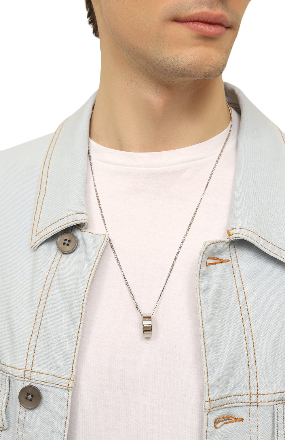 Кулон на цепочке MM6, арт. SM6UU0030 SV0186, фото 2