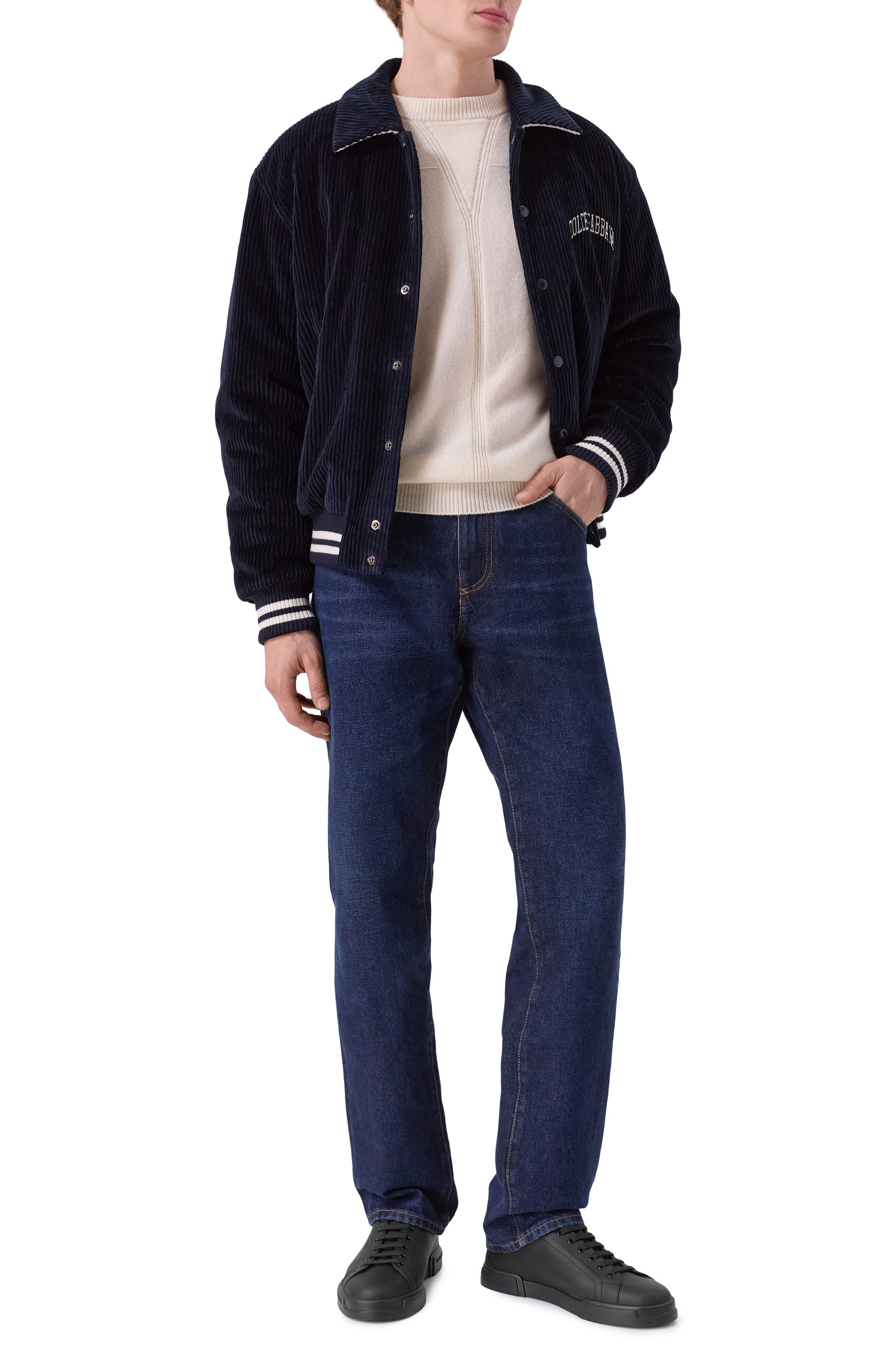 Вельветовый бомбер DOLCE & GABBANA, арт. G9BPXZ/FUVLI, фото 2