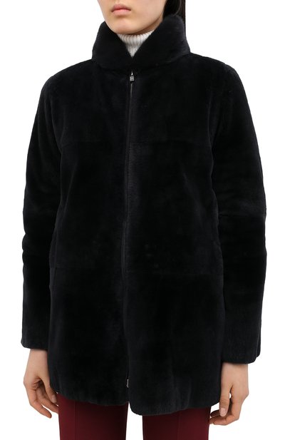 Кашемировое полупальто на меху LORO PIANA, арт. FAI3275, фото 3