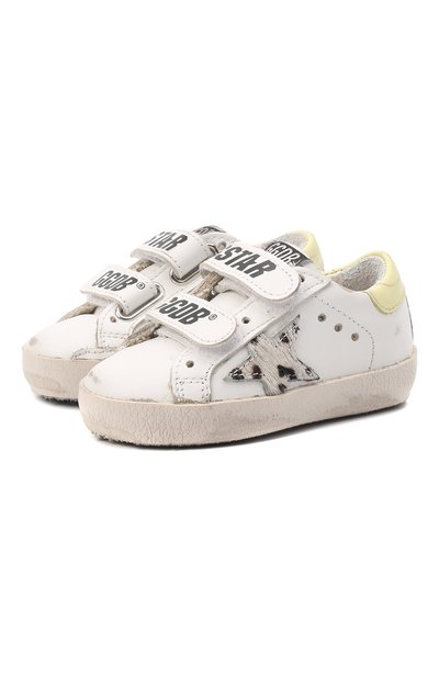Кожаные кеды superstar GOLDEN GOOSE DELUXE BRAND, арт. GJF00111.F002828, фото 1