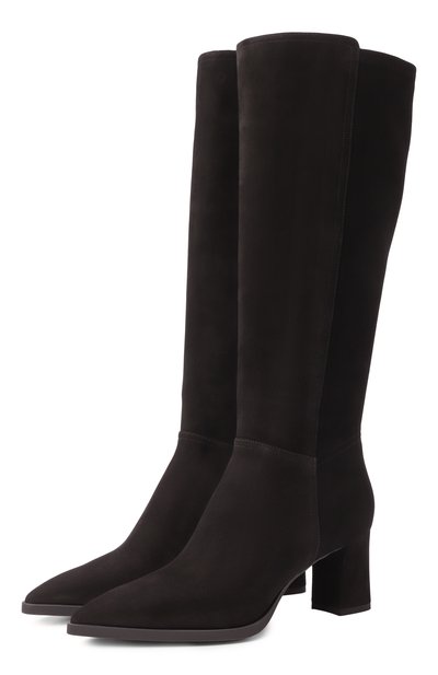 Женские замшевые сапоги SANTONI, арт. WSEG71235PC4TMBH