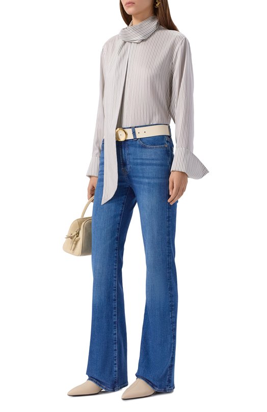 Джинсы The Leggy Bootcut 7 For All Mankind 7U4X0C12-1ZM Синий  7U4X0C12-1ZM Фото 2