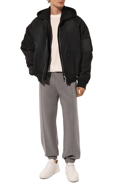 Хлопковые джоггеры GIVENCHY серого цвета по цене 155500 руб., арт. BM51GQ/3YMC, фото 2 Хлопковые джоггеры GIVENCHY, арт. BM51GQ/3YMC, фото 2