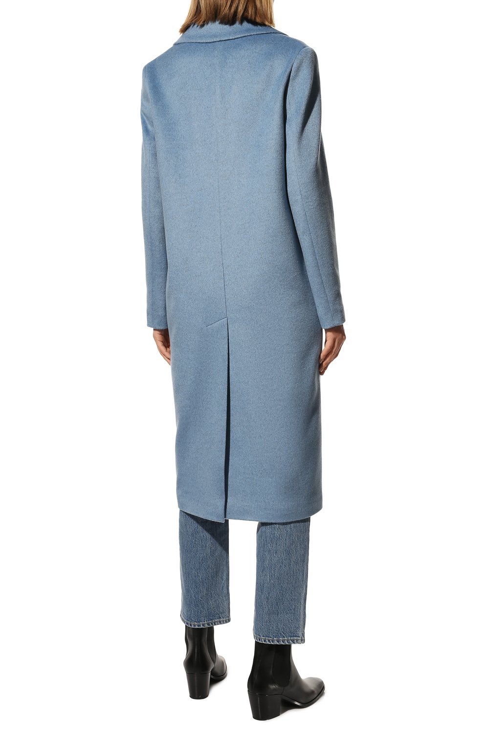 Пальто из шерсти и кашемира SEVEN LAB, арт. CMAR azure, фото 4
