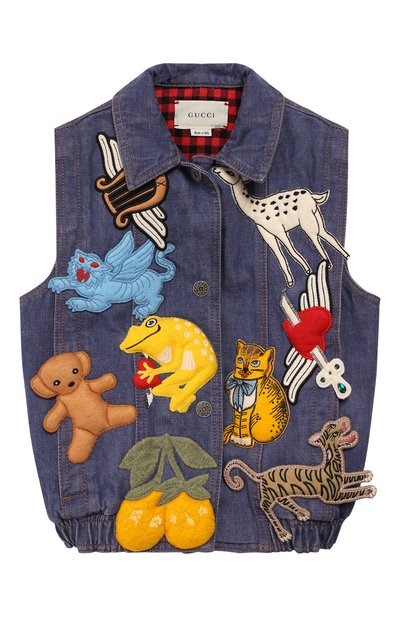 Джинсовый жилет GUCCI, арт. 580962/XDAS6, фото 1