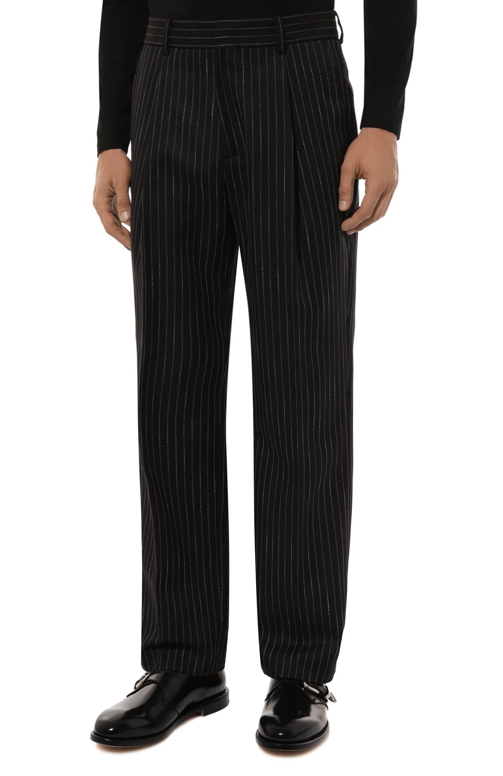 Шерстяные брюки MSGM, арт. 3740MP13X/247512, фото 3