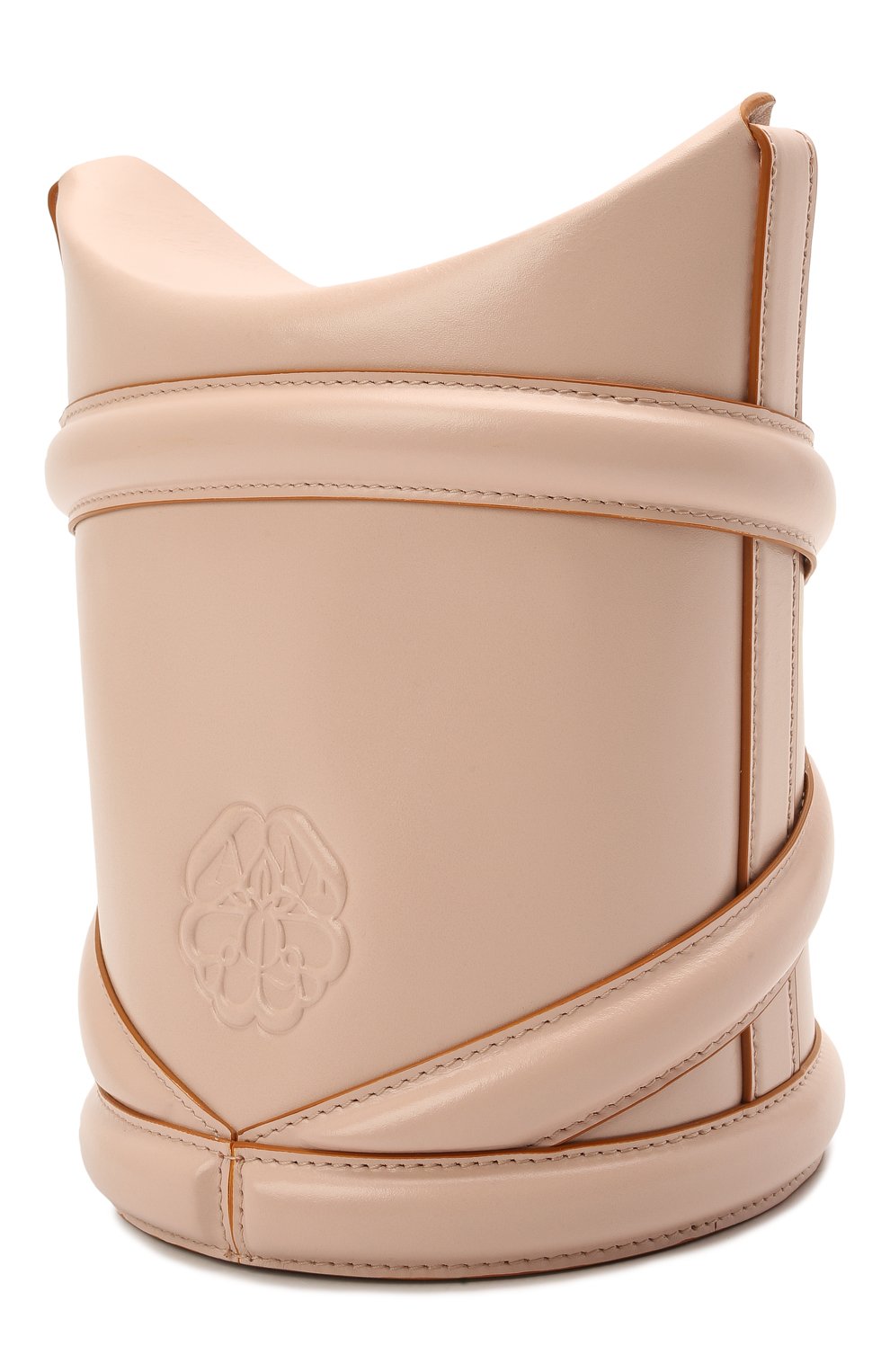 Сумка curve ALEXANDER MCQUEEN светло-бежевого цвета по цене 144500 руб., арт. 656467/1YB40, фото 3 Сумка curve ALEXANDER MCQUEEN, арт. 656467/1YB40, фото 3