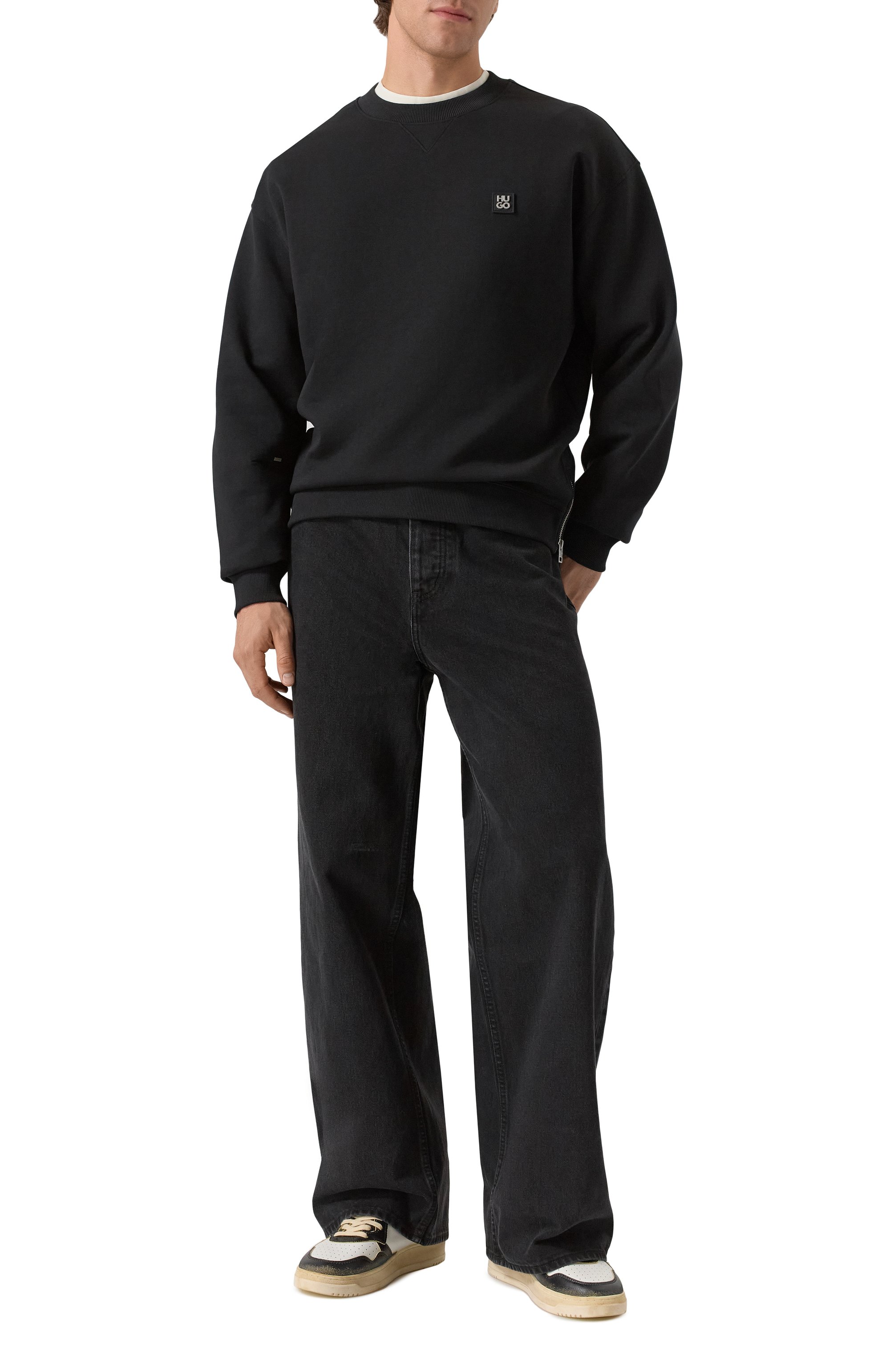 Хлопковый свитшот HUGO, арт. 50542593, фото 2