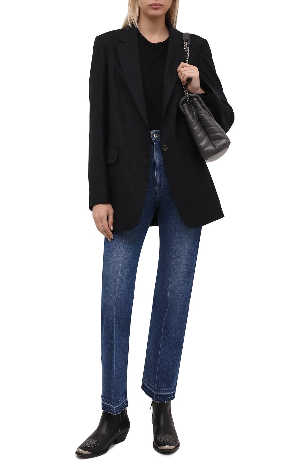 Кожаные казаки young GOLDEN GOOSE DELUXE BRAND, арт. GWF00131.F000484, фото 2