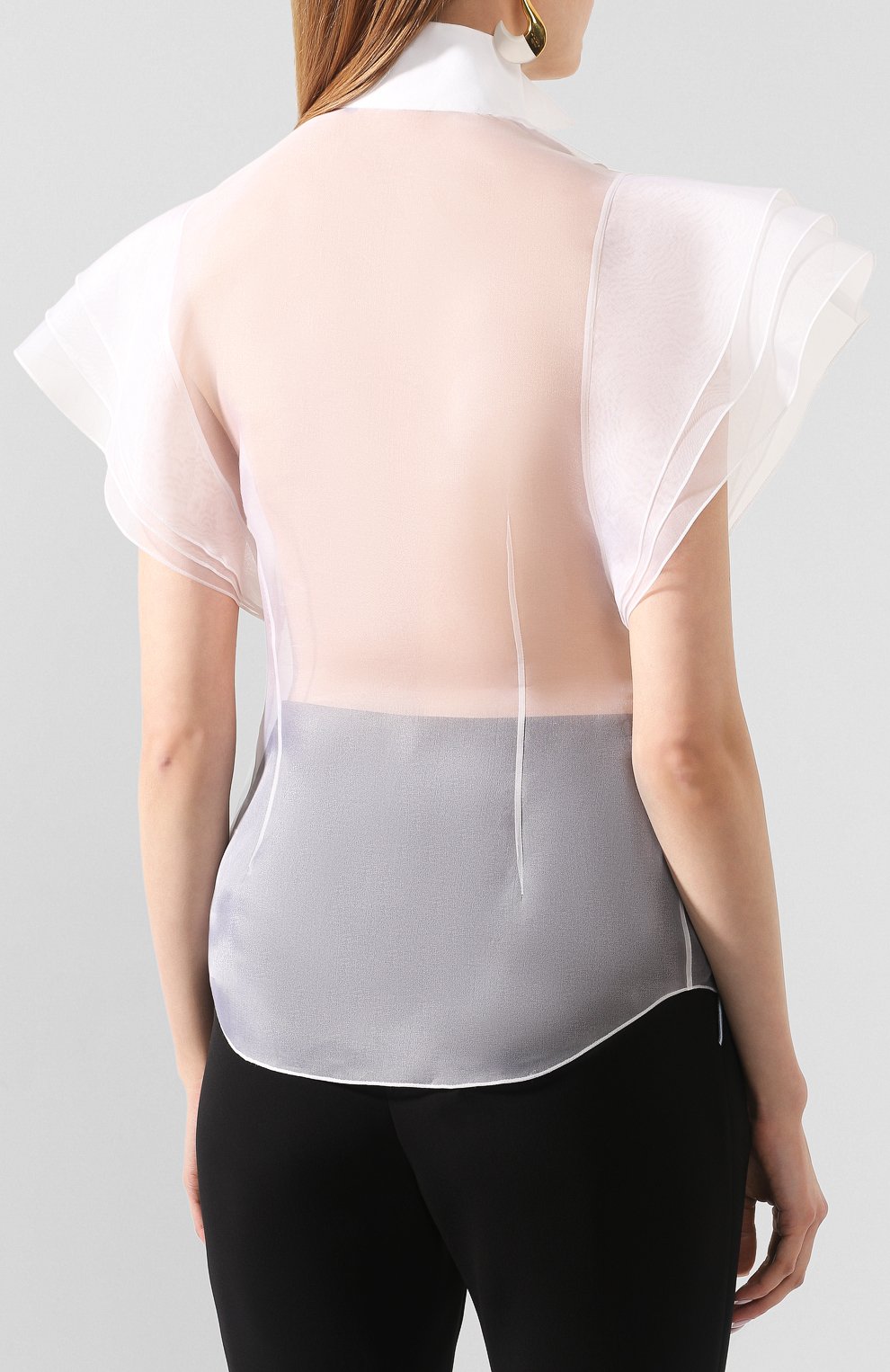 Шелковая блузка RALPH LAUREN, арт. 290809624, фото 4