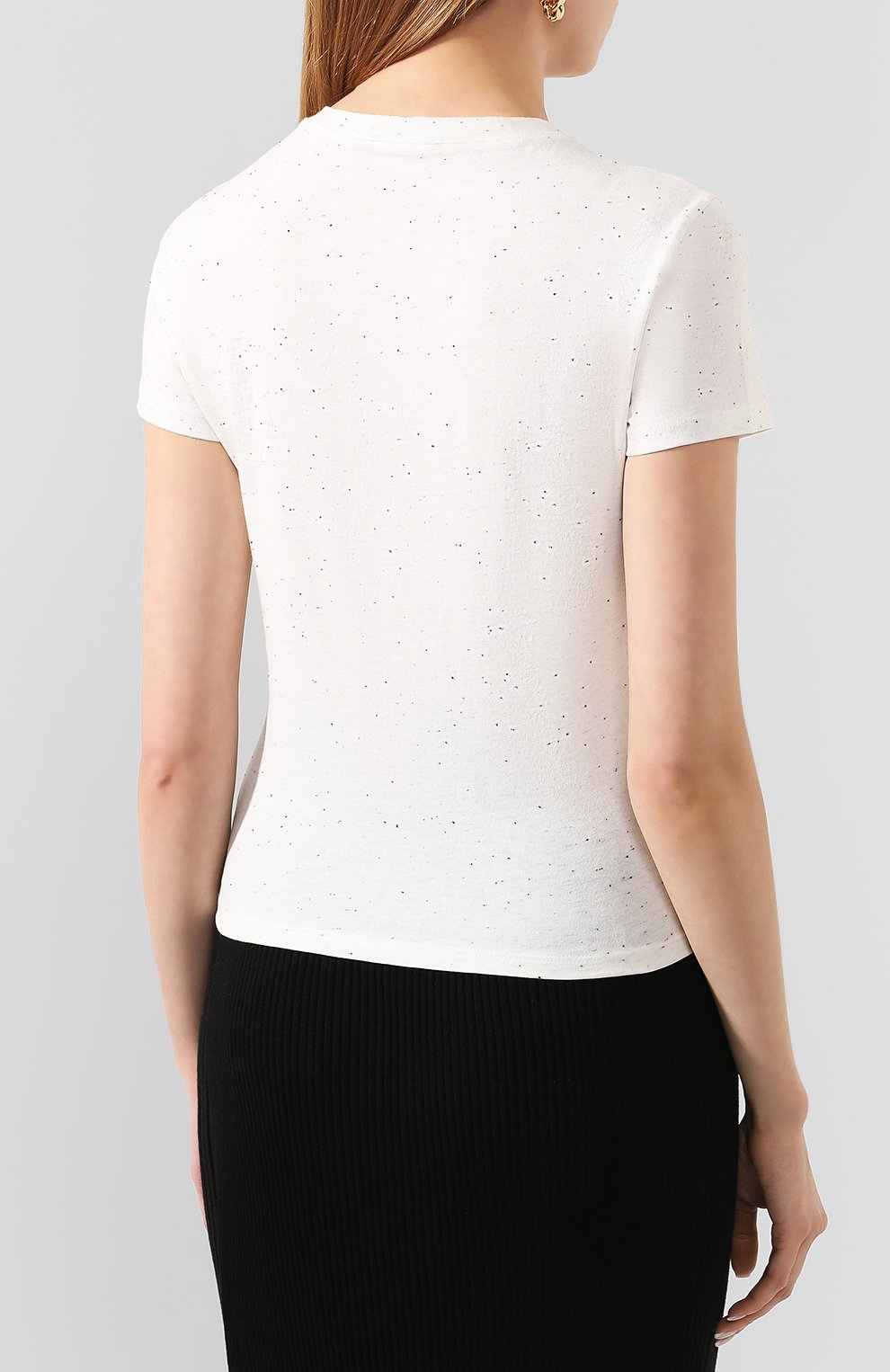 Хлопковая футболка THEORY, арт. K0224513, фото 4