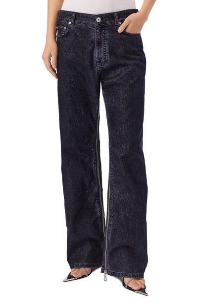 Джинсы JEAN PAUL GAULTIER темно-синего цвета по цене 112500 руб., арт. 25/04-W-TR032/W010, фото 3 Джинсы JEAN PAUL GAULTIER, арт. 25/04-W-TR032/W010, фото 3