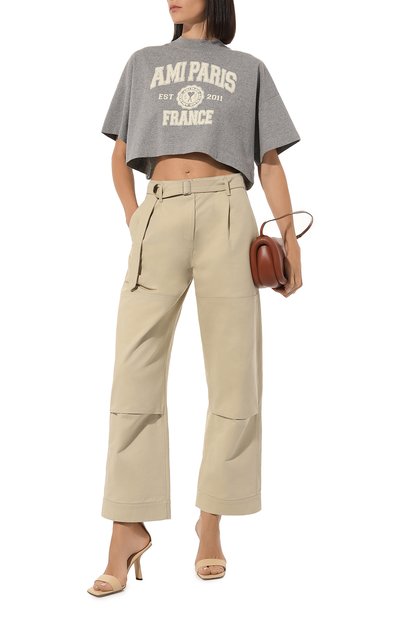 Хлопковая футболка AMI, арт. FTS010 702, фото 2