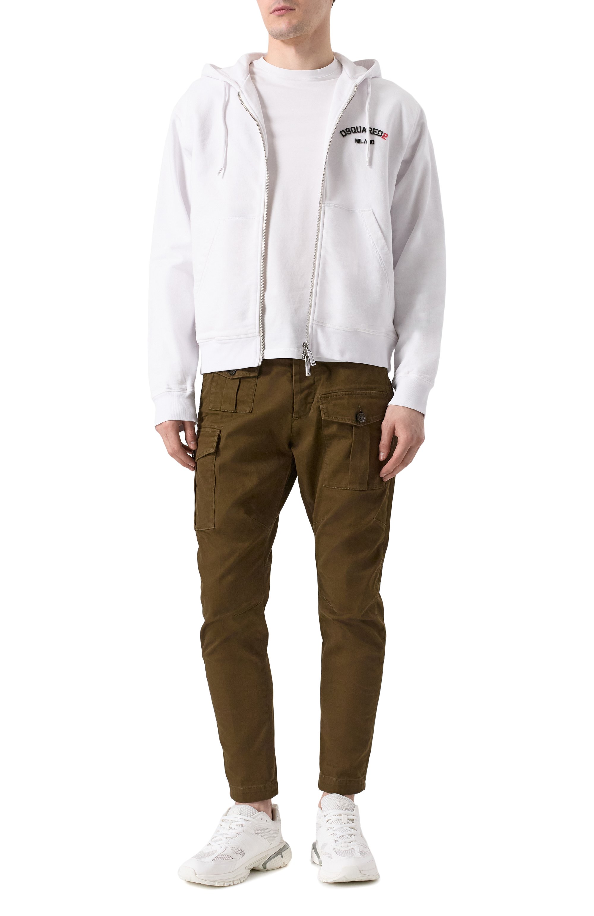 Хлопковая толстовка DSQUARED2, арт. S74HG0174/S25539, фото 2