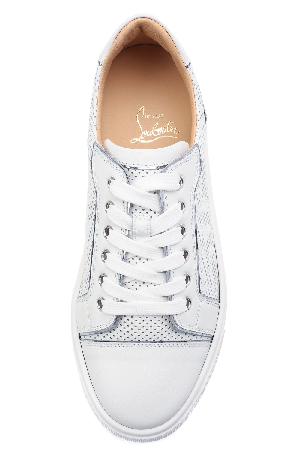 Кожаные кеды vieirissima CHRISTIAN LOUBOUTIN, арт. 1210891/VIEIRISSIMA FLAT, фото 5