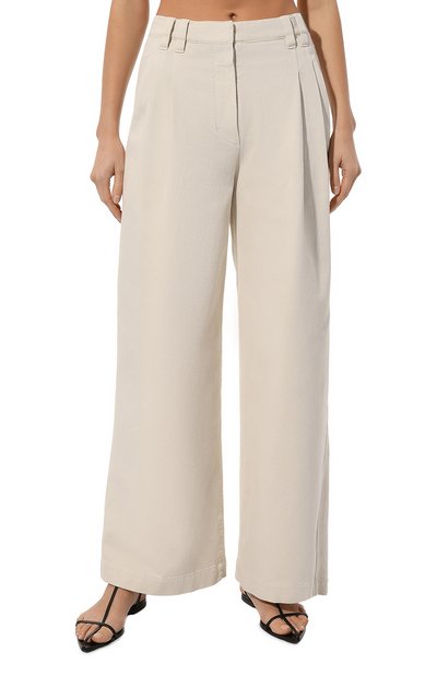 Хлопковые брюки BRUNELLO CUCINELLI, арт. MPH43P5817, фото 3