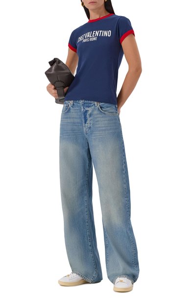 Кожаные кеды royco VALENTINO, арт. 8W2S0LX9/BYA, фото 3